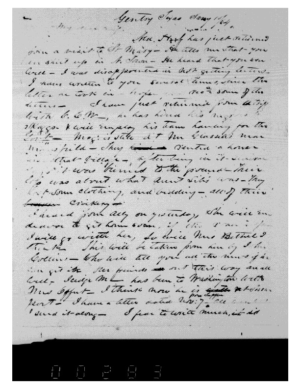 William F. Weeks Letter, January 10, 1864, Weeks Family Papers, Reel 18, Frames 283-284.pdf