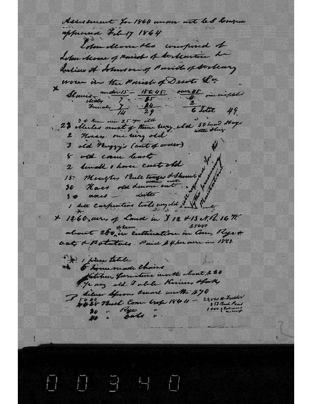 1864 List of John Moore Property, Weeks Family Papers, Reel 18, Frames 340-343.pdf