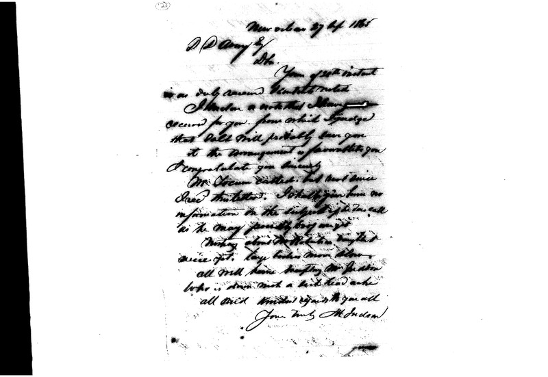 M [Judson] to DD Avery, September 27, 1865, Avery Family Papers, Records of the Antebellum Southern Plantations, Series J, Part 5, Reel 11, Frames 692.pdf