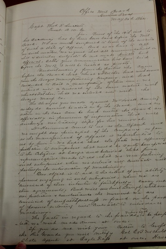 Letter to Captain Thomas F. Luckett from Military Board, May 20, 1864.pdf