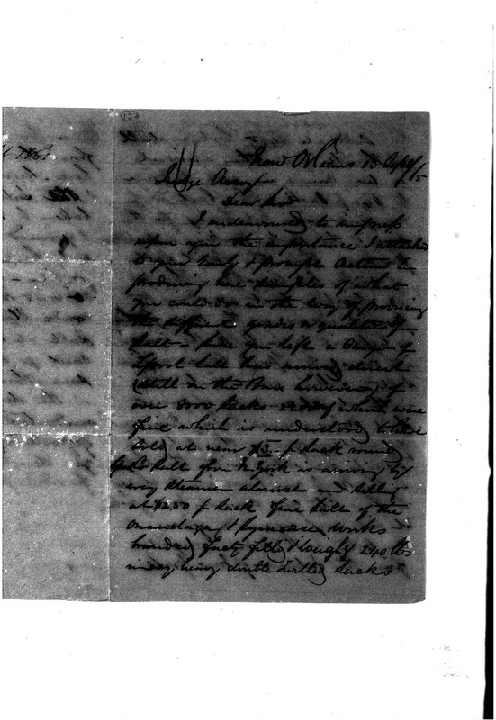 James W Reeve to DD Avery, September 15, 1865, Avery Family Papers, Records of the Antebellum Southern Plantations, Series J, Part 5, Reel 11, Frames 688-689.pdf