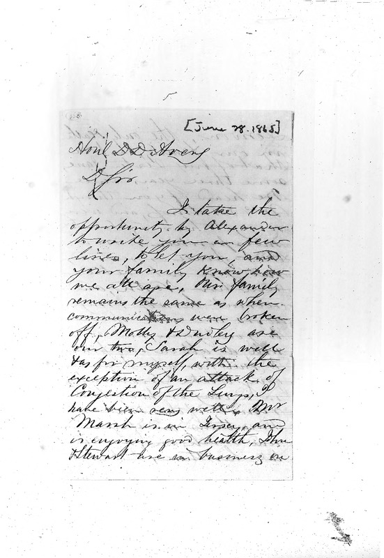 Avery Family Papers, Records of the Antebellum Southern Plantations, Series J, Part 5, Reel 11, Frames 668 to 670.pdf