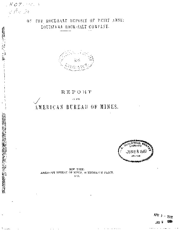 On the Rock-Salt Deposit of Petit Anse, Louisiana Rock-Salt Company.pdf