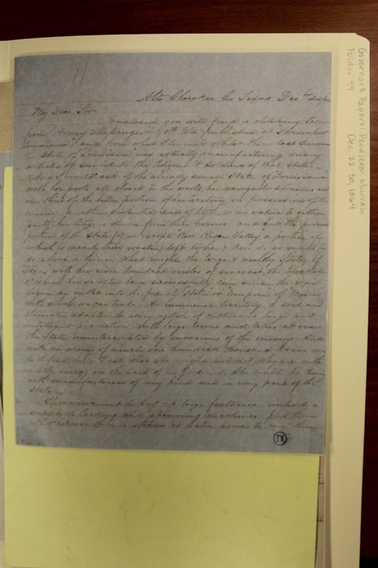 Letter from Soldier to Pendleton Murrah, December 24, 1864.pdf