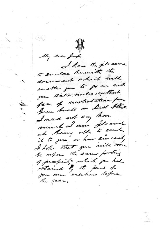 PH Morgan to DD Avery, October 19, 1865, Avery Family Papers, Records of the Antebellum Southern Plantations, Series J, Part 5, Reel 11, Frames 699-700.pdf