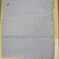 Letter from James A. Baker to Penitentiary Board